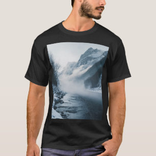 CLOUDY BLACK T SHIRT