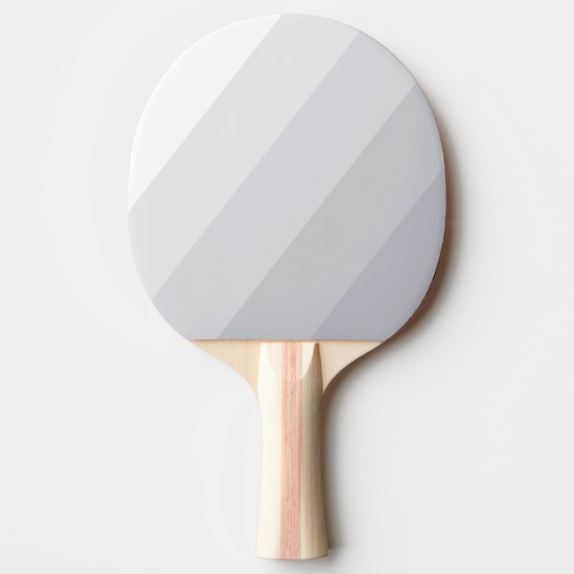 Cloudy Blue Sky Bold Stripes Ping Pong Paddle (Front)