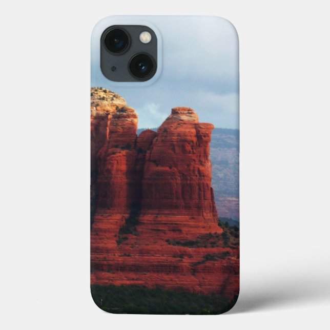 Cloudy Coffee Pot Rock in Sedona Arizona Case-Mate iPhone Case (Back)