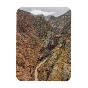 Cloudy Day at Royal Gorge Magnet
