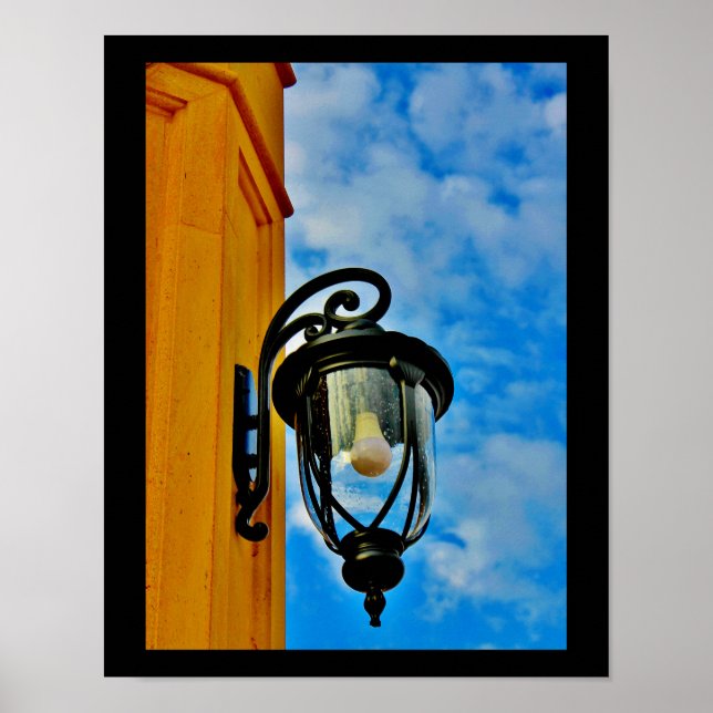Cloudy Day Lamp Poster (Front)