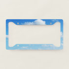 Cloudy day- Number Plate Frame