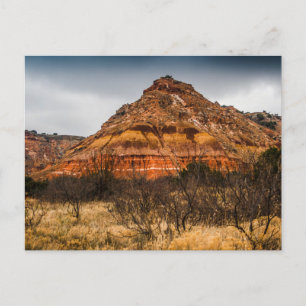 Cloudy Day over Palo Duro Canyon State Park, Texas Postcard