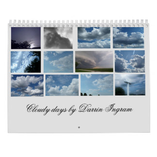 Cloudy days calendar