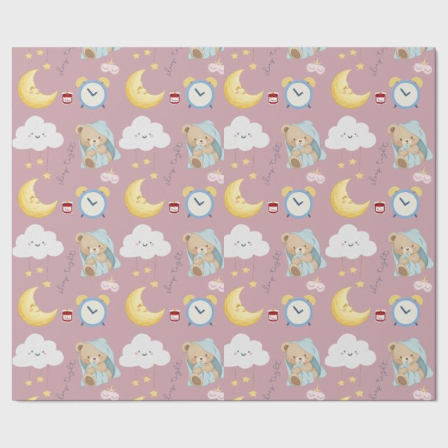 Cloudy Dreamscape  Wrapping Paper (Seam)