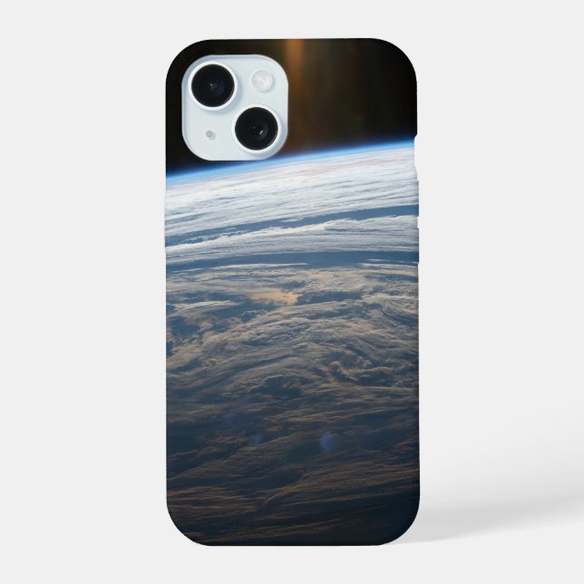 Cloudy Formations In The South Indian Ocean. iPhone 15 Case (Back)