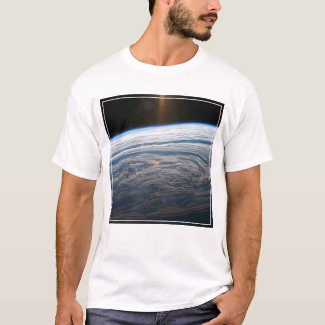 Cloudy Formations In The South Indian Ocean. T-Shirt (Front)