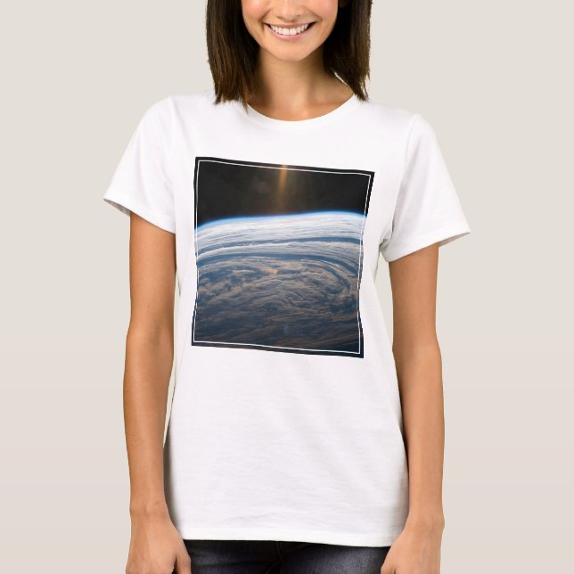 Cloudy Formations In The South Indian Ocean. T-Shirt (Front)