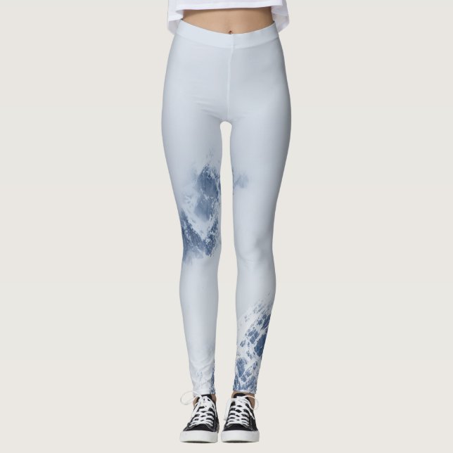 Cloudy mountains leggings (Front)