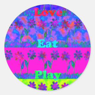 Cloudy Nice Day Better Night.png Classic Round Sticker