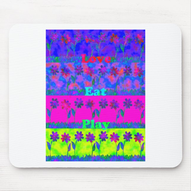 Cloudy Nice Day Better Night.png Mouse Mat (Front)