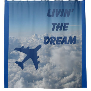 Cloudy Showers Shower Curtain