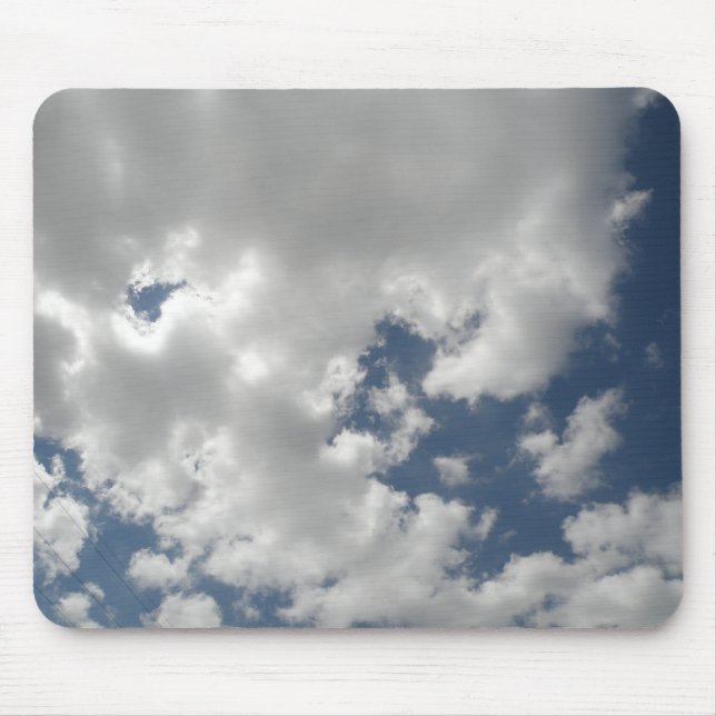 Cloudy Skies Mousepad (Front)