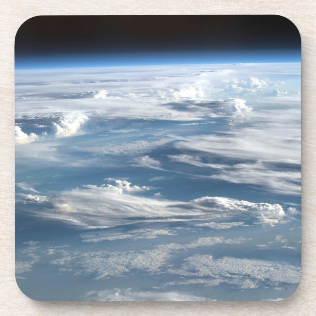 Cloudy Skies Over Sudan Coaster (Front)