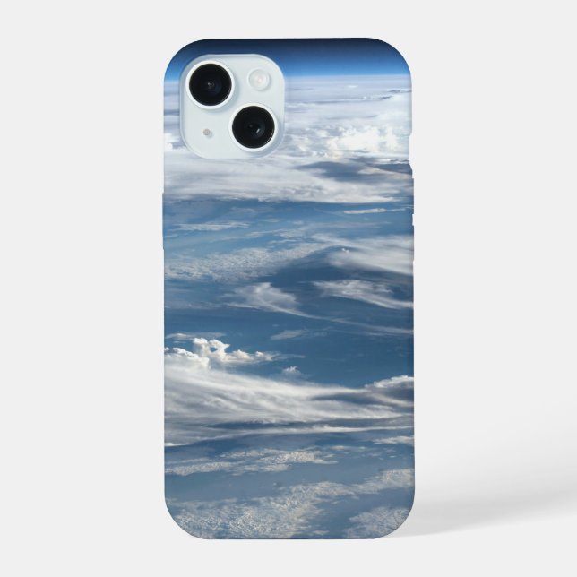 Cloudy Skies Over Sudan iPhone 15 Case (Back)