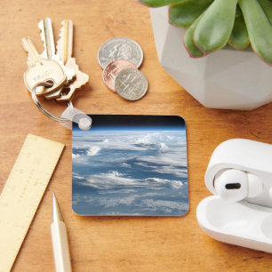 Cloudy Skies Over Sudan Key Ring