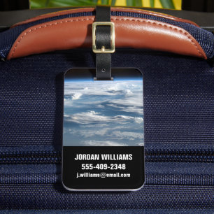 Cloudy Skies Over Sudan Luggage Tag