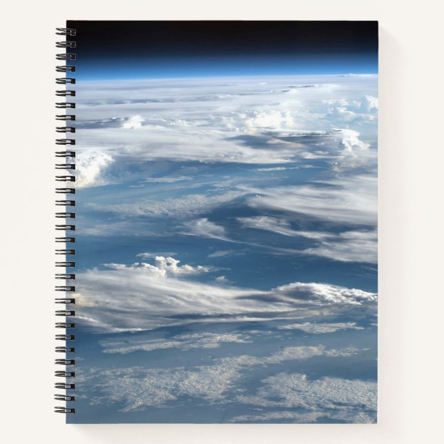 Cloudy Skies Over Sudan Notebook (Front)