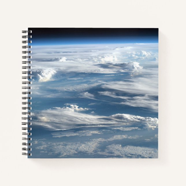 Cloudy Skies Over Sudan Notebook (Front)