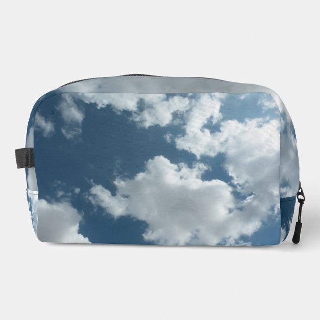 Cloudy Sky Abstract Photography Dopp Kit (Front)