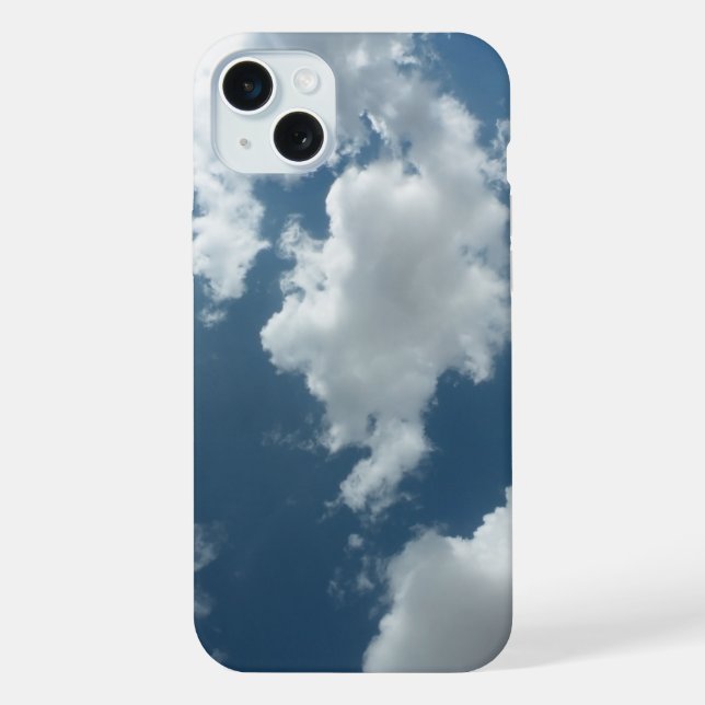 Cloudy Sky Abstract Photography iPhone Case (Back)
