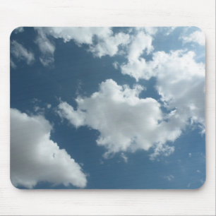 Cloudy Sky Abstract Photography Mouse Mat