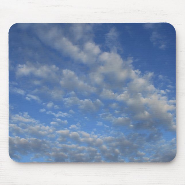 Cloudy sky mouse mat (Front)