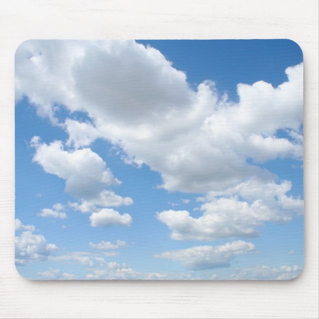 Cloudy Sky Mouse Mat (Front)