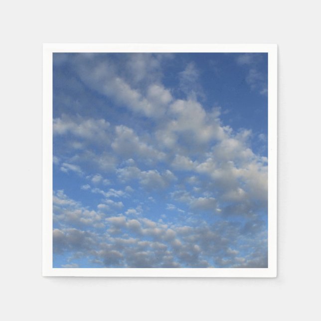 Cloudy sky napkin (Front)