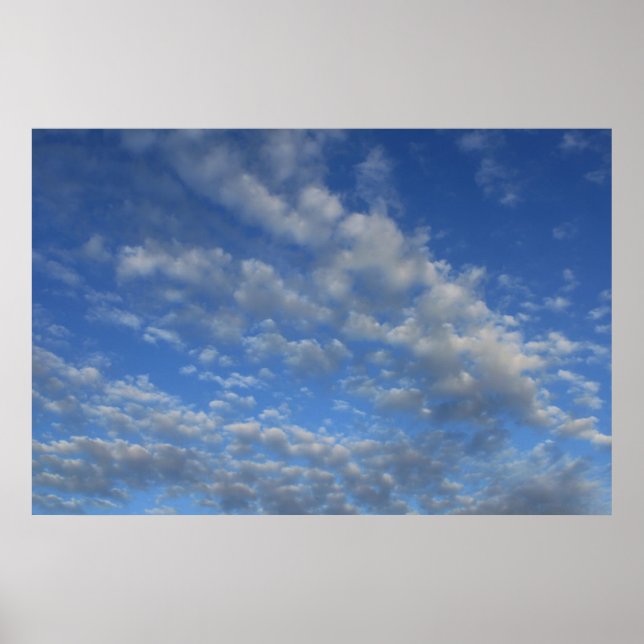 Cloudy sky poster (Front)