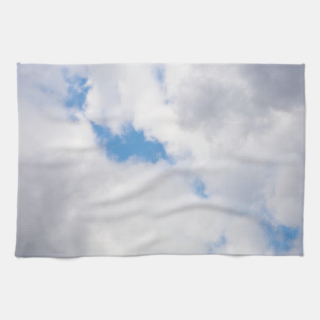 Cloudy sky tea towel (Horizontal)
