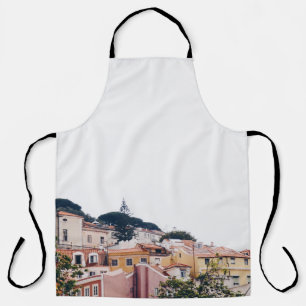 CLOUDY SKY WITH CITY APRON