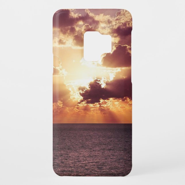 Cloudy Sunset Over Sea Case-Mate Samsung Galaxy Case (Back)