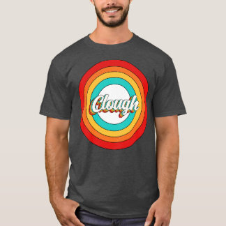 Clough Name Shirt Vintage Clough Circle