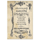 Clouterie Label Decoupage Paper