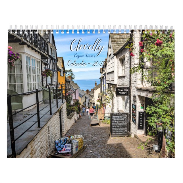 Clovelly Calendar - 2021 (Cover)