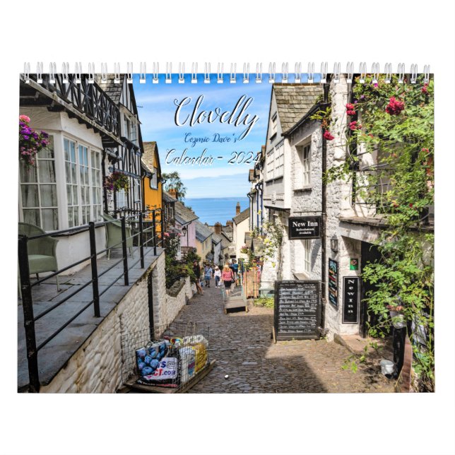 Clovelly Calendar - 2024 (Cover)