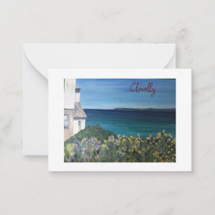 Clovelly Devon  Card