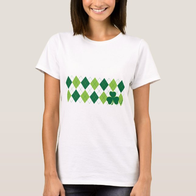 Clover Argyle T-Shirt (Front)