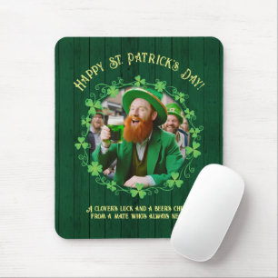 Clover & Beer Companionship Mouse Mat