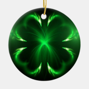 Clover Ceramic Tree Decoration
