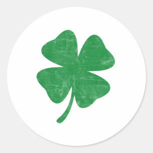 Clover Classic Round Sticker