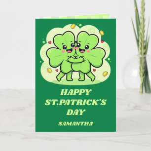 Clover Cuddles St. Patrick’s Day Card