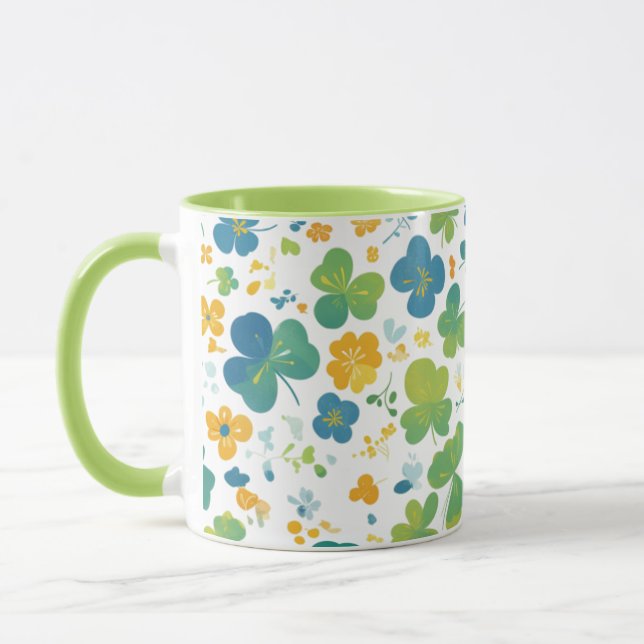Clover Field Delight Mug (Left)
