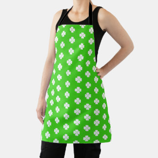 Clover flavoued apron 
