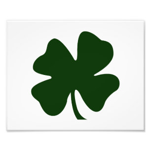 clover green blob st pat day irish.png photo print