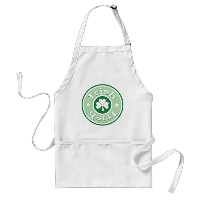 Clover Green Irish Circle Standard Apron (Front)
