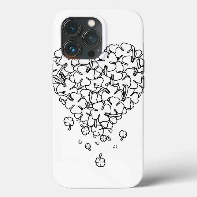 Clover Heart Case-Mate iPhone Case (Back)
