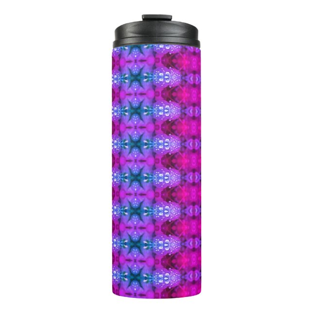 Clover Ikat 4 Miami Thermal Tumbler (Front)