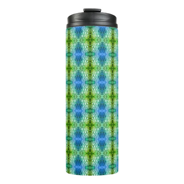 Clover Ikat GL Thermal Tumbler (Front)